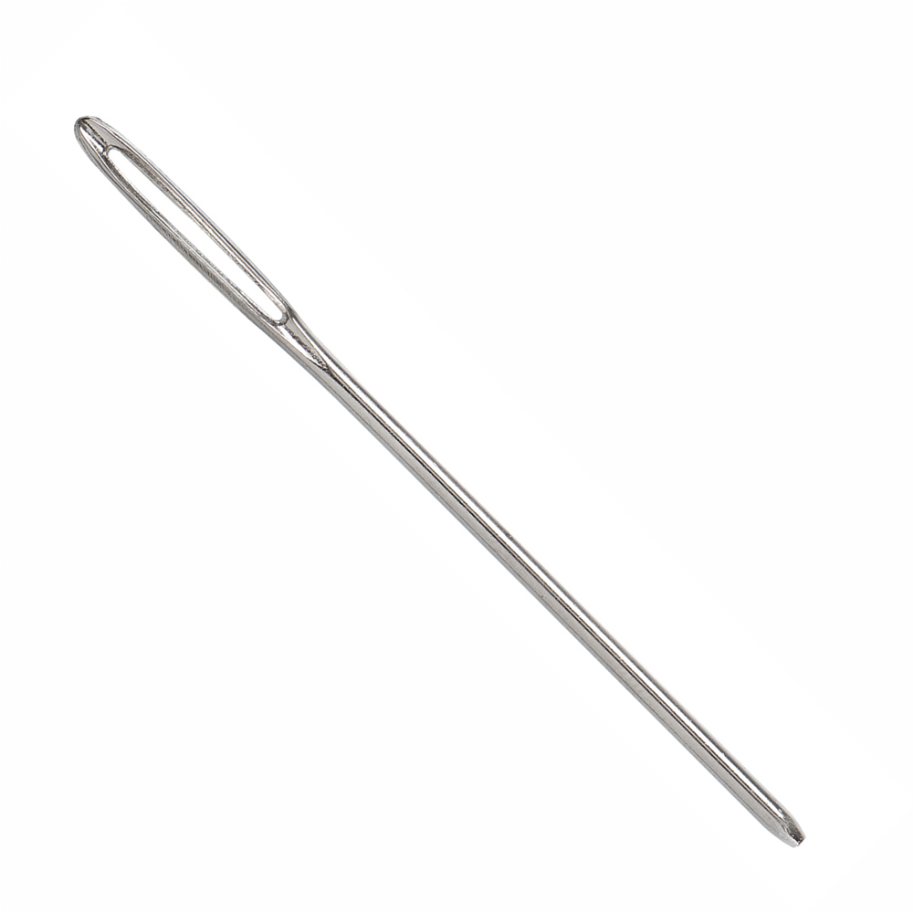 Agulha de Mão Níquel - Pacote - 13cm - 10Un