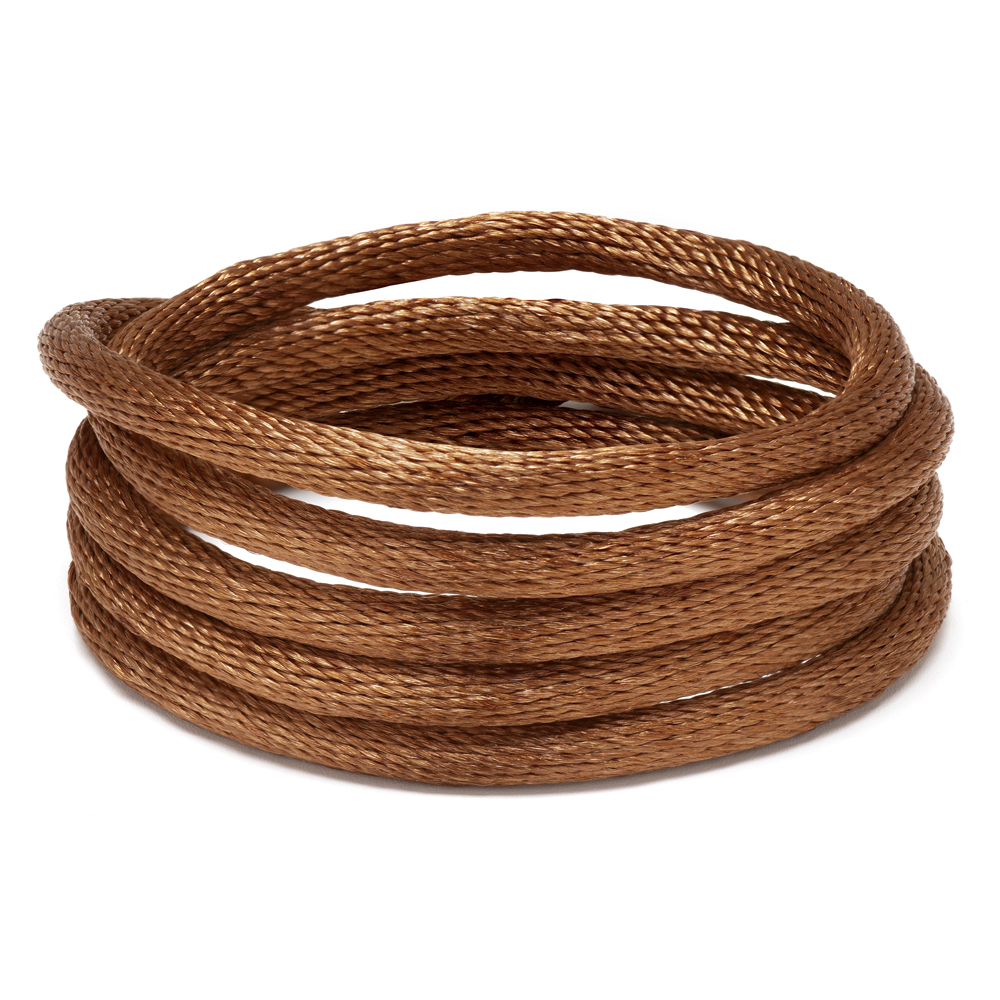 Cordões de cetim-Cor_ Caramelo 119 Rolo