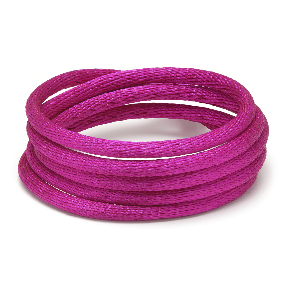Cordões de cetim-Cor_ Fúcsia 211 Rolo