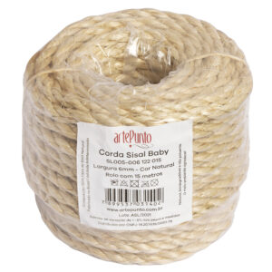 Corda de Sisal 6mm - ArtePunto - 1mt