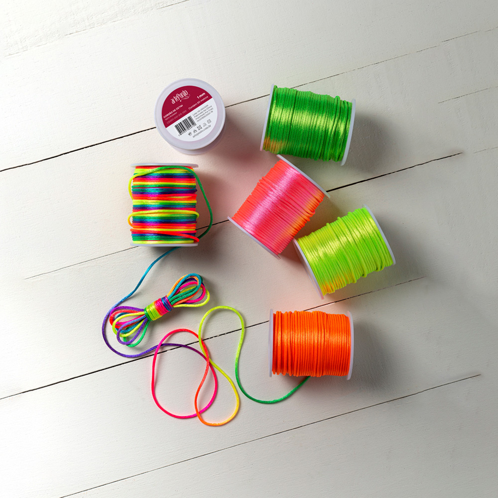 Cordão de Cetim Multicolor - 50m - Imagem 2