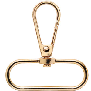 Mosquetão para Bolsa Giratório Artepunto Liga Zamac – Dourado e Prata - Pact 5UN