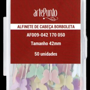 Alfinete Cabeça Borboleta